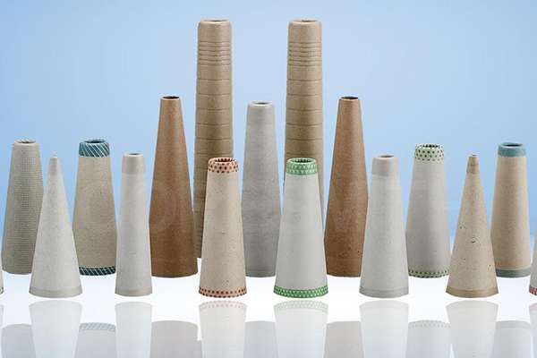 printed paper cones for textile industries