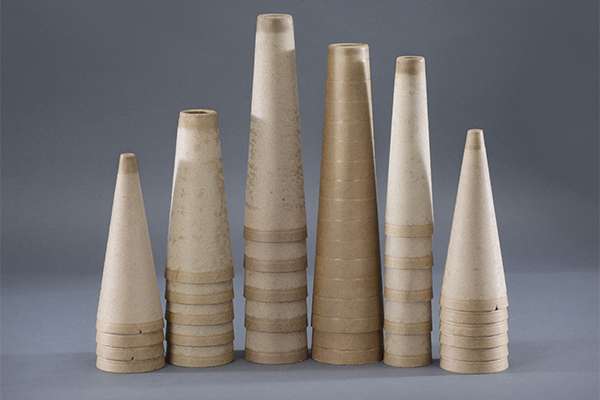 plain paper cones for textile industries